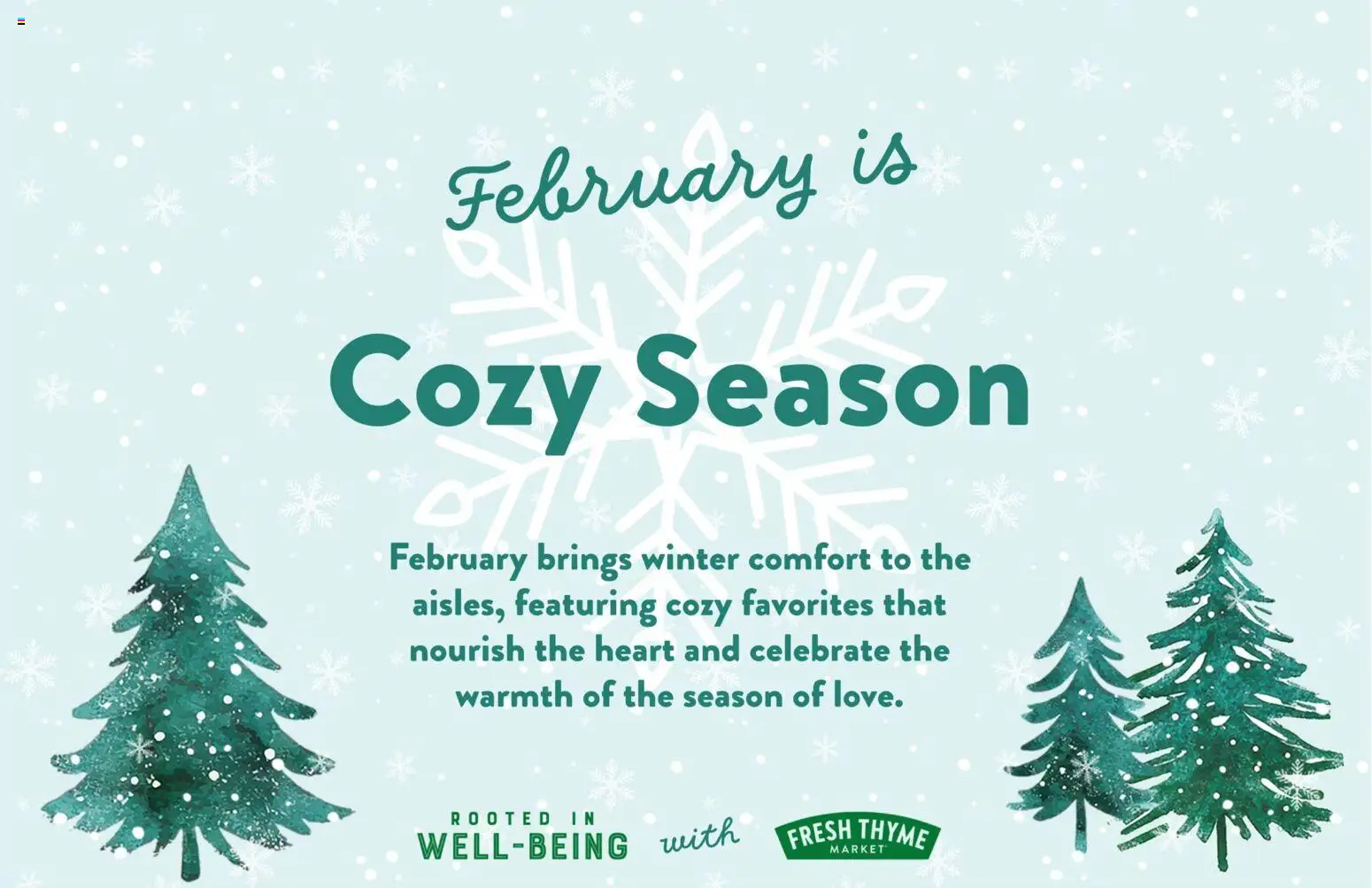 Fresh Thyme Monthly Ad - page 1- valid from 02/01/2026