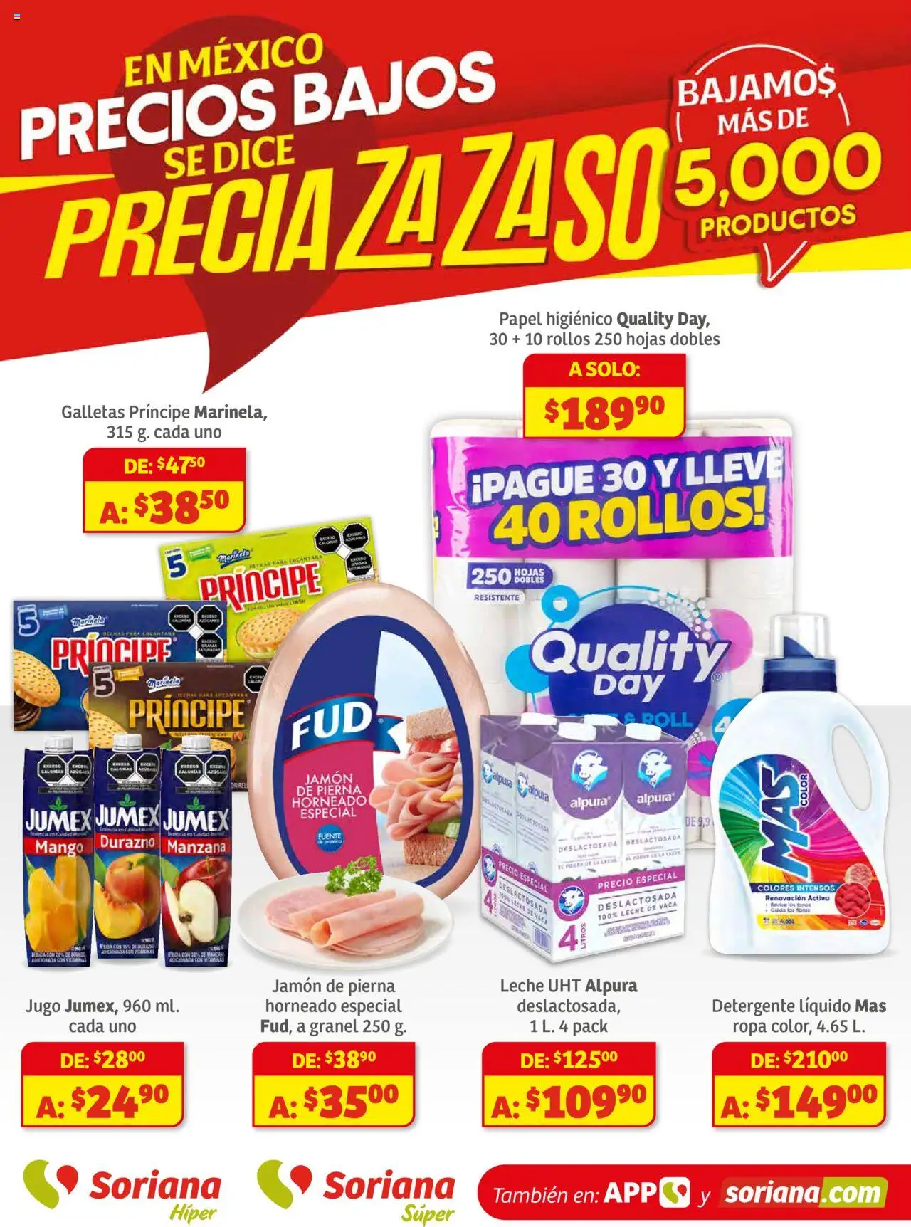 Soriana - Preciazazaso Híper: Frontera BCN, Son - página 1- válido desde 16/10/2025