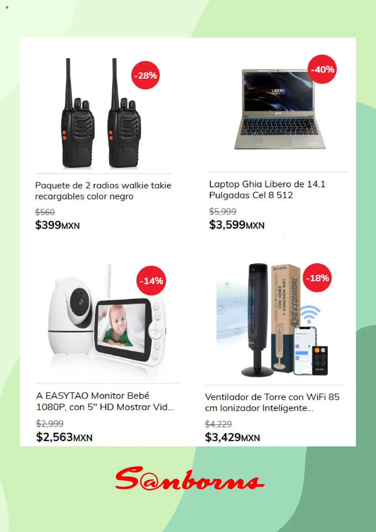 Sanborns catálogo - página 5- válido desde 16/07/2025