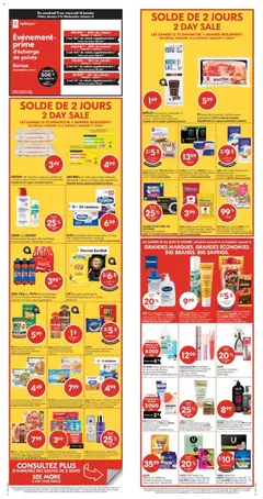 Preview Pharmaprix weekly flyer / circulaire valid from Jan 9, 2026
