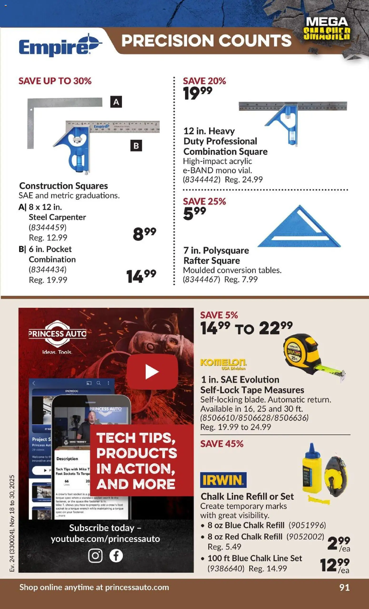 Princess Auto - 2 Week Sale! - page 104- valid from Nov 18, 2025