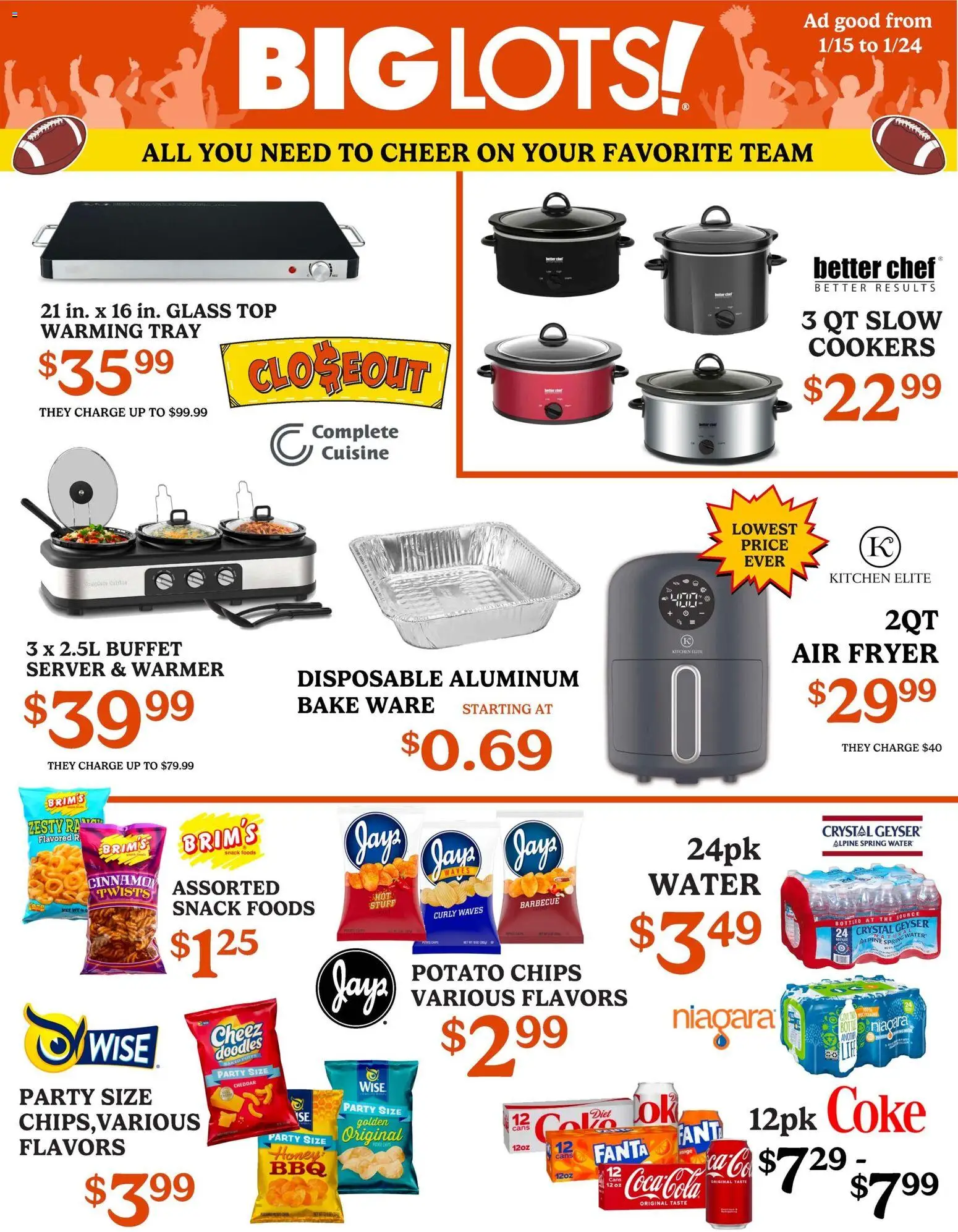 Big Lots Weekly Ad - page 1- valid from 01/15/2026