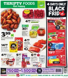 Preview Thrifty Foods weekly flyer / circulaire valid from Oct 16, 2025