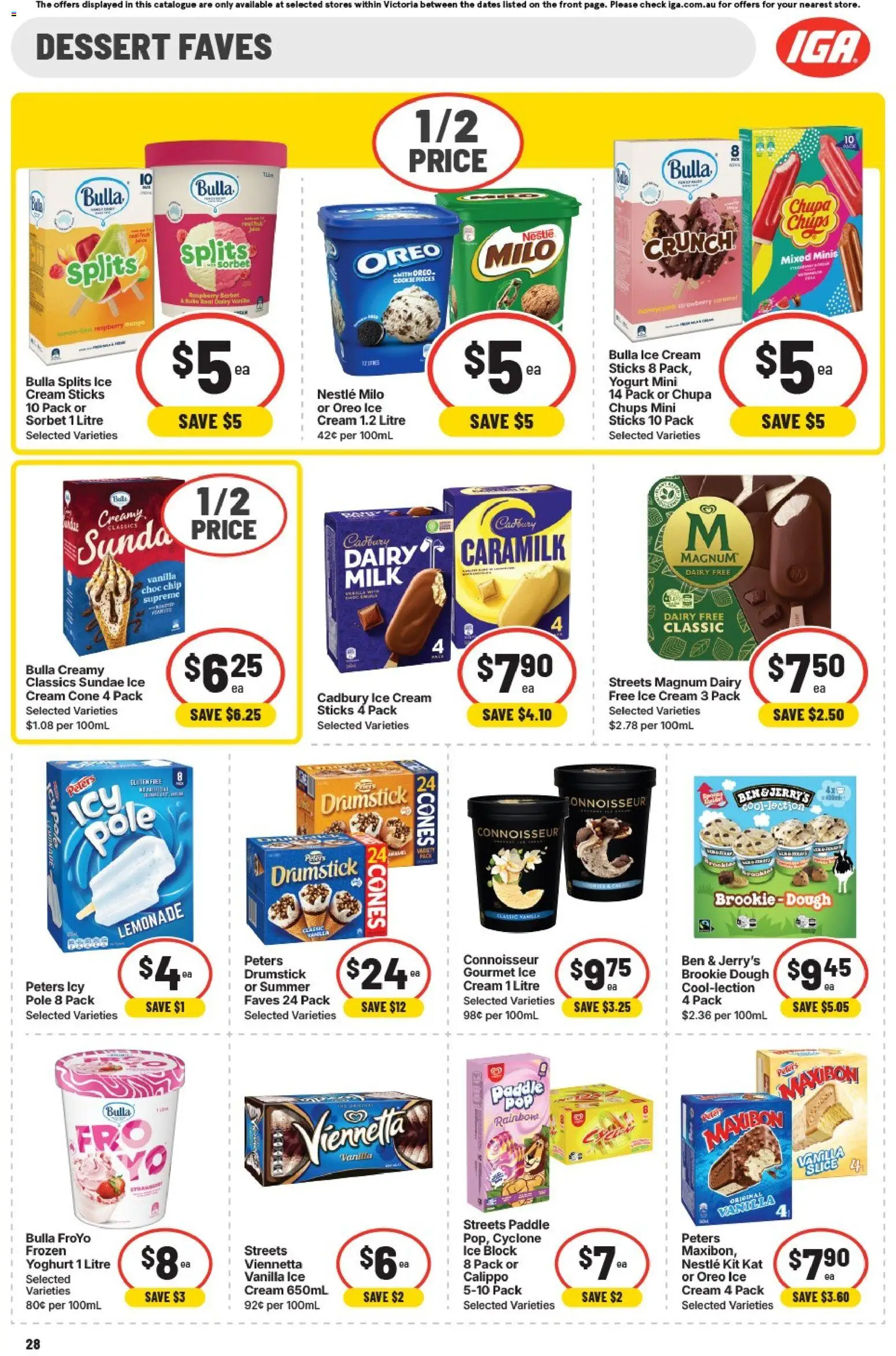 IGA catalogue  - page 25- valid from 22/04/2026