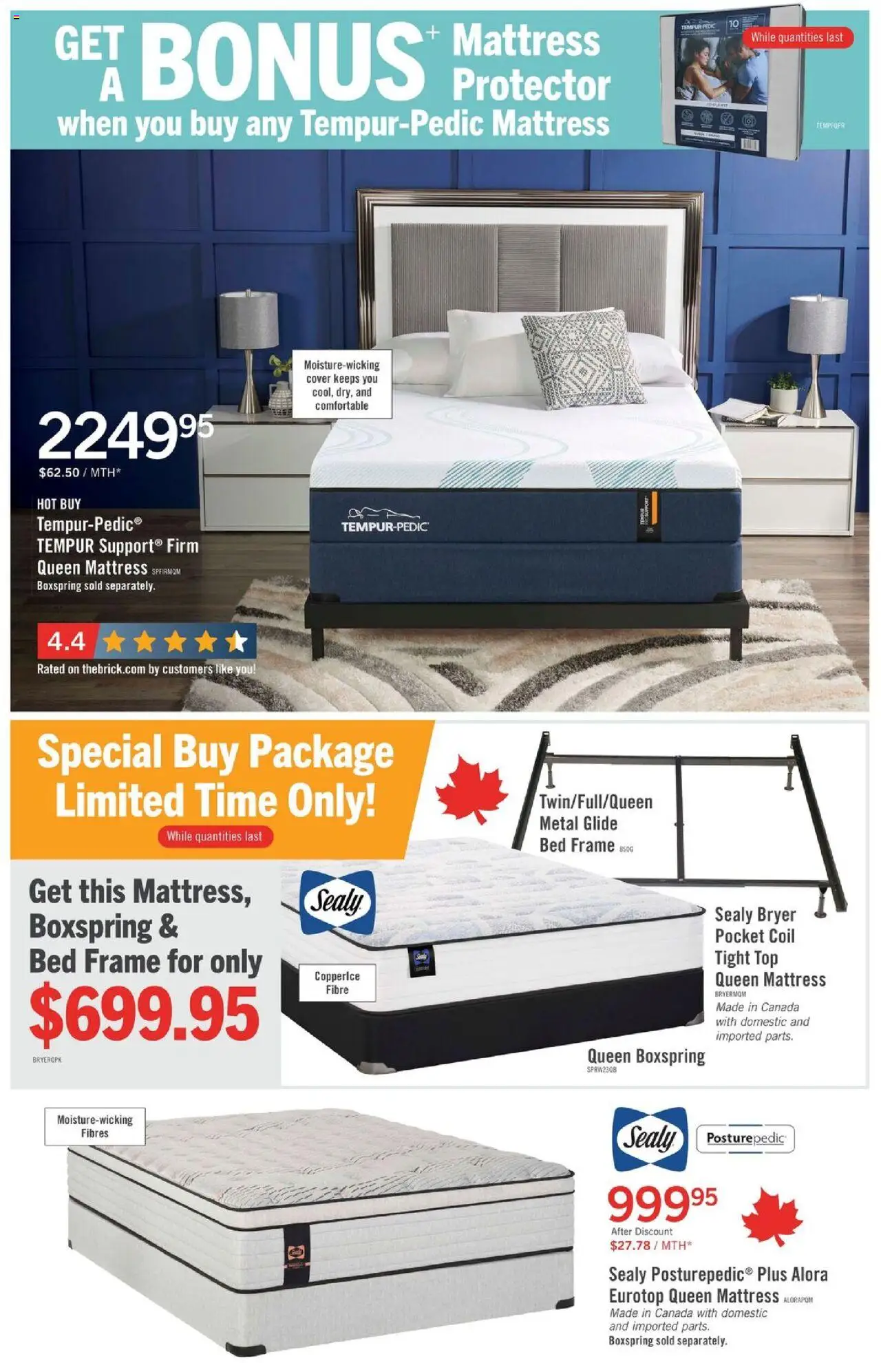 The Brick - Brick Mattress Store - page 10- valid from Jul 17, 2025