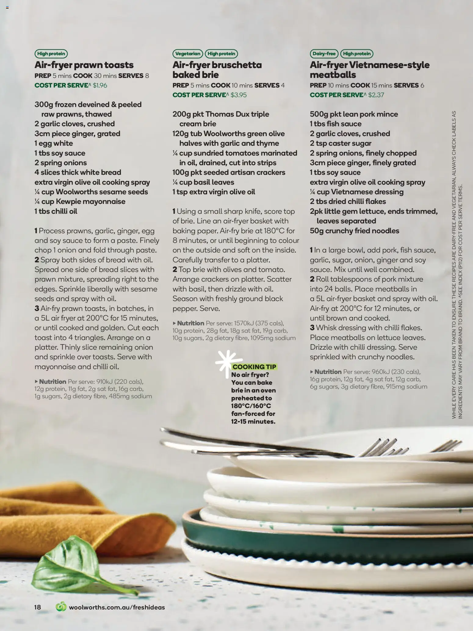 Woolworths Fresh Ideas Magazine - page 18- valid from 01/11/2025