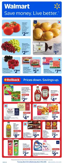 Preview Walmart weekly flyer valid from Mar 5, 2026
