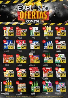 Pré-visualização Cometa Supermercados - Ofertas Explosão válida a partir de 17/10/2025