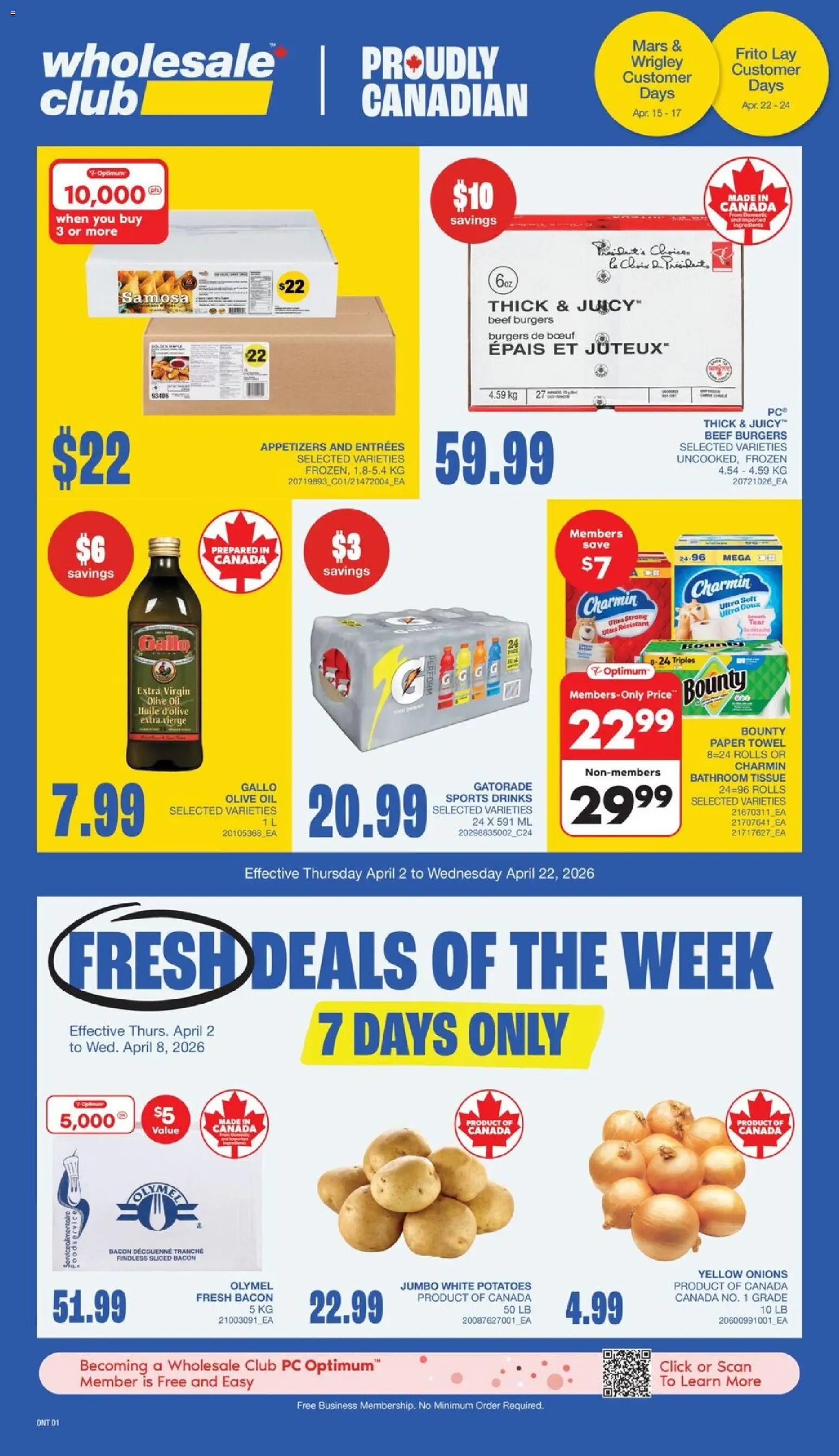Wholesale Club weekly flyer / circulaire - page 4- valid from Apr 2, 2026