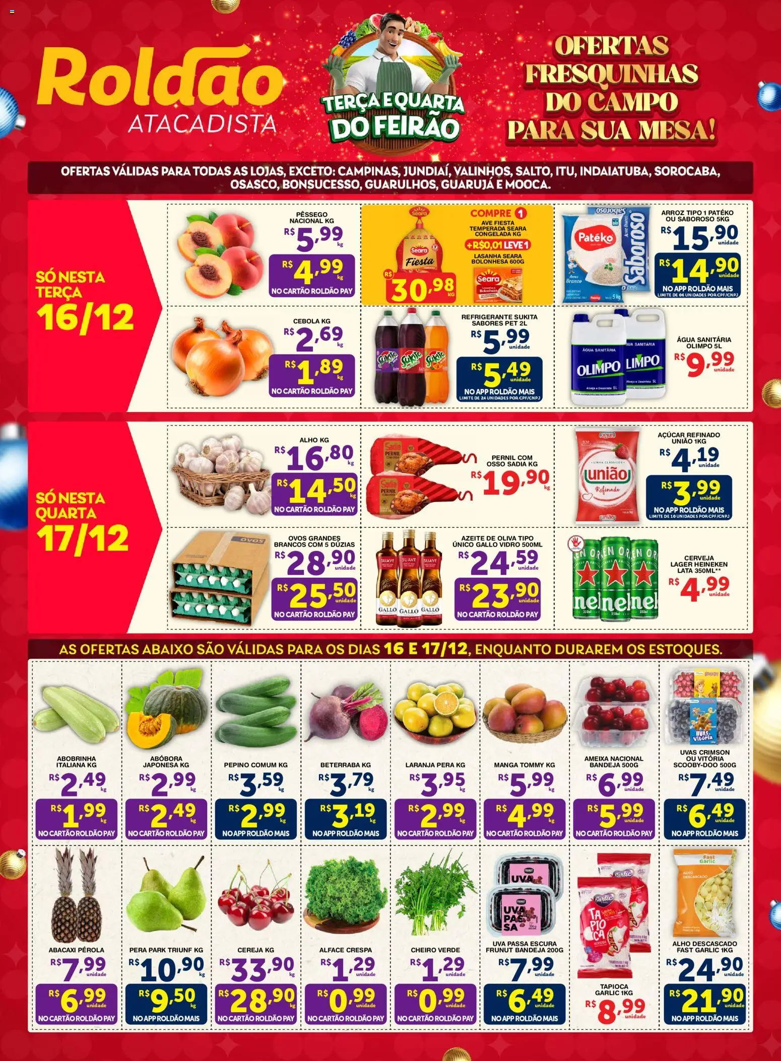 Roldão - Ofertas Hortifruti - página 1- válido a partir de 16/12/2025
