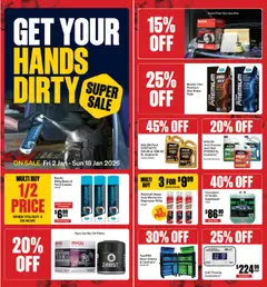 Supercheap Auto catalogue preview - valid from 02/01/2026