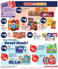 Preview Family Dollar Weekly Ad valid from 10/26/2025