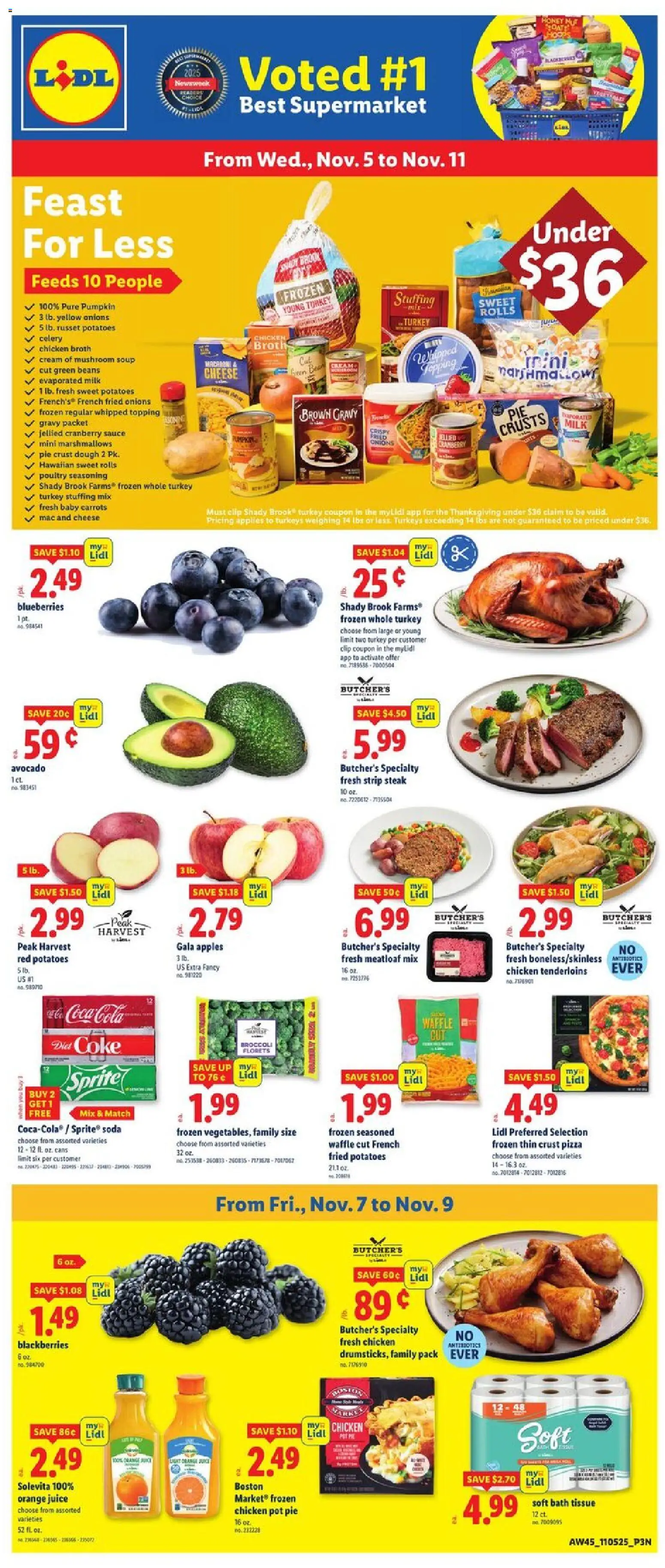 Lidl Weekly Ad - NJ - page 1- valid from 11/05/2025
