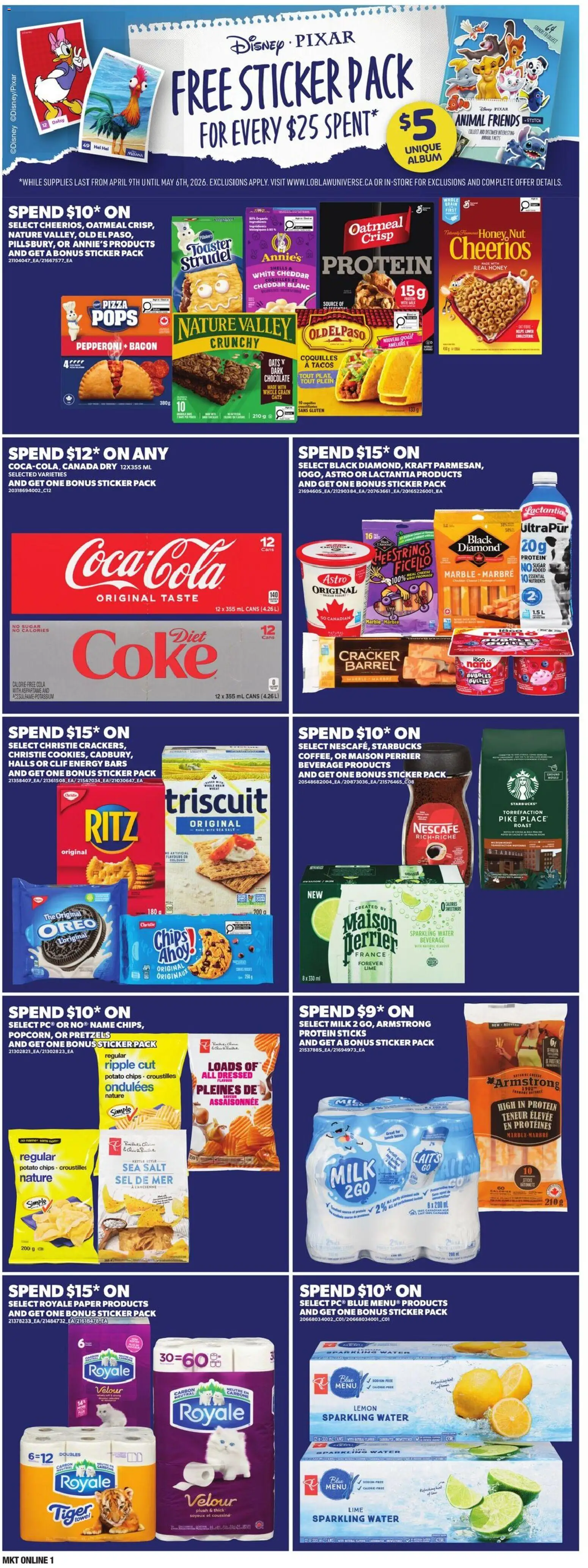 Loblaws weekly flyer / circulaire - page 9- valid from Apr 16, 2026