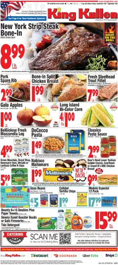 Preview King Kullen Weekly Ad valid from 09/12/2025