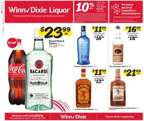 Preview Winn Dixie Alcohol Flyer valid from 09/29/2025