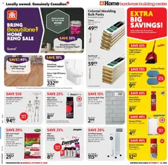 Preview Home Hardware weekly flyer / circulaire valid from Oct 9, 2025