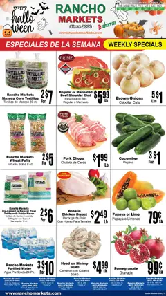 Preview Rancho Markets Weekly Ad valid from 10/21/2025