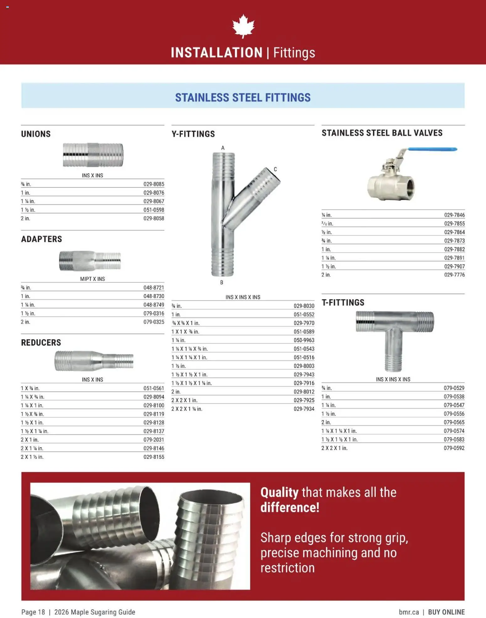 BMR - Agrizone Maple Sugaring Guide - page 18- valid from Jan 1, 2026