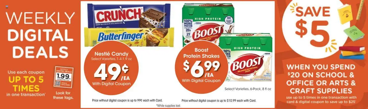 Kroger Weekly Ad - page 3- valid from 07/23/2025