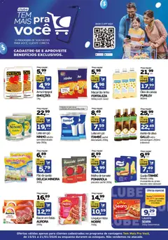 Pré-visualização Cometa Supermercados - Ofertas Clube Tem Mais Pra Você válida a partir de 15/01/2026