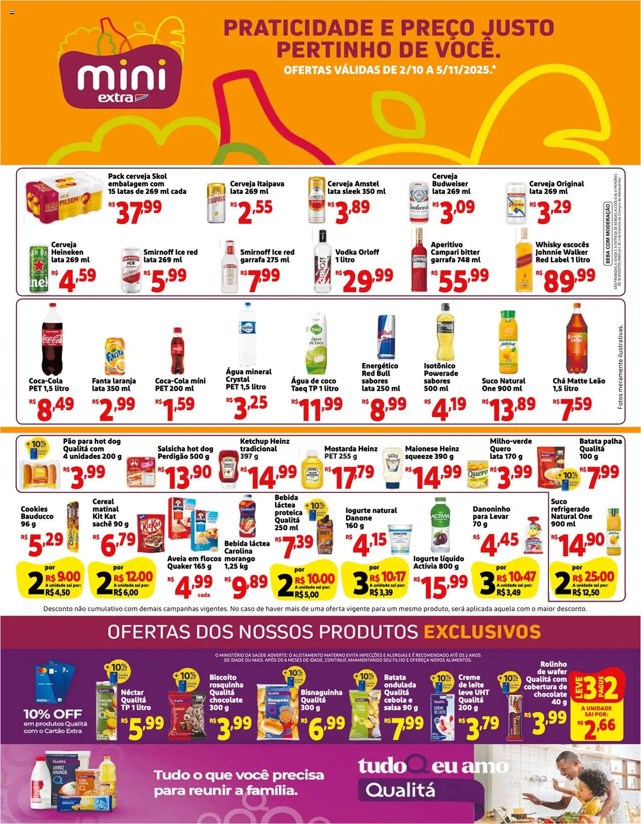 Mini Extra - Ofertas Mensal - página 1- válido a partir de 02/10/2025
