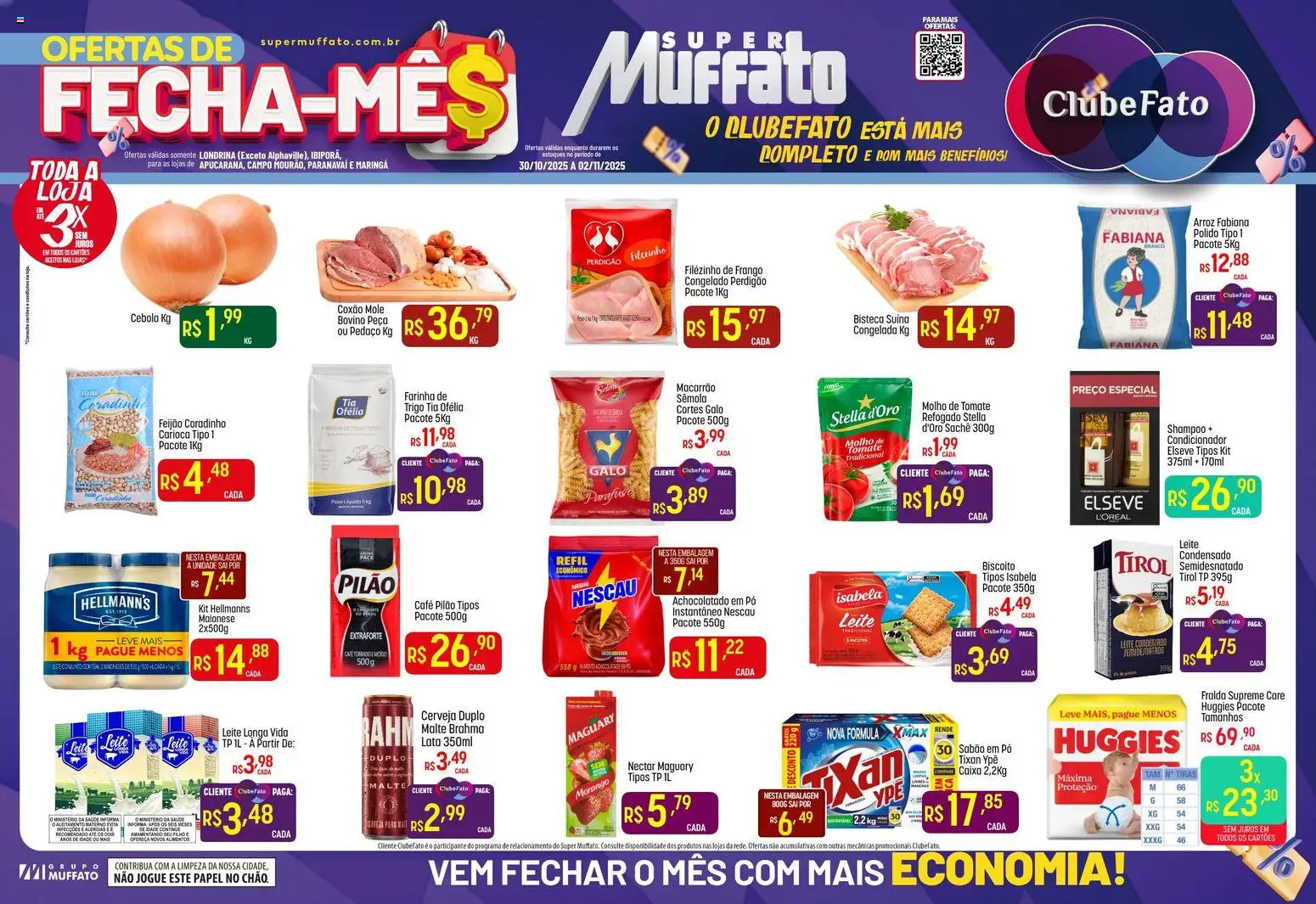Super Muffato - Ofertas da semana - página 1- válido a partir de 30/10/2025
