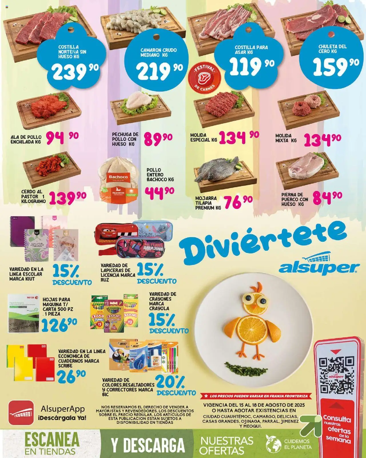 Alsuper - Folleto - Chihuahua Estado - página 1- válido desde 15/08/2025