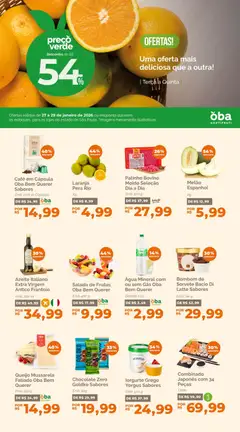 Pré-visualização Oba Hortifruti - Ofertas da semana válida a partir de 27/01/2026
