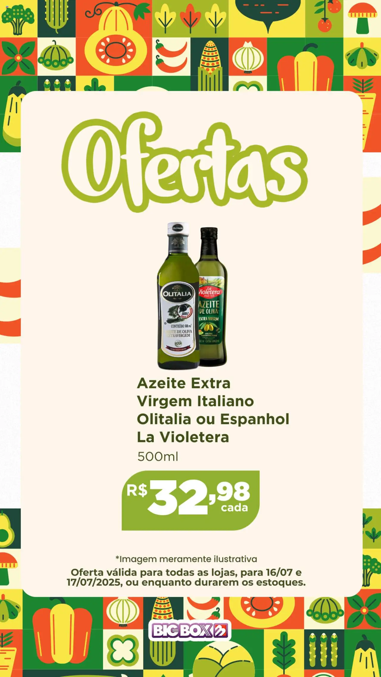 Big Box - Ofertas Sacolão - página 1- válido a partir de 16/07/2025
