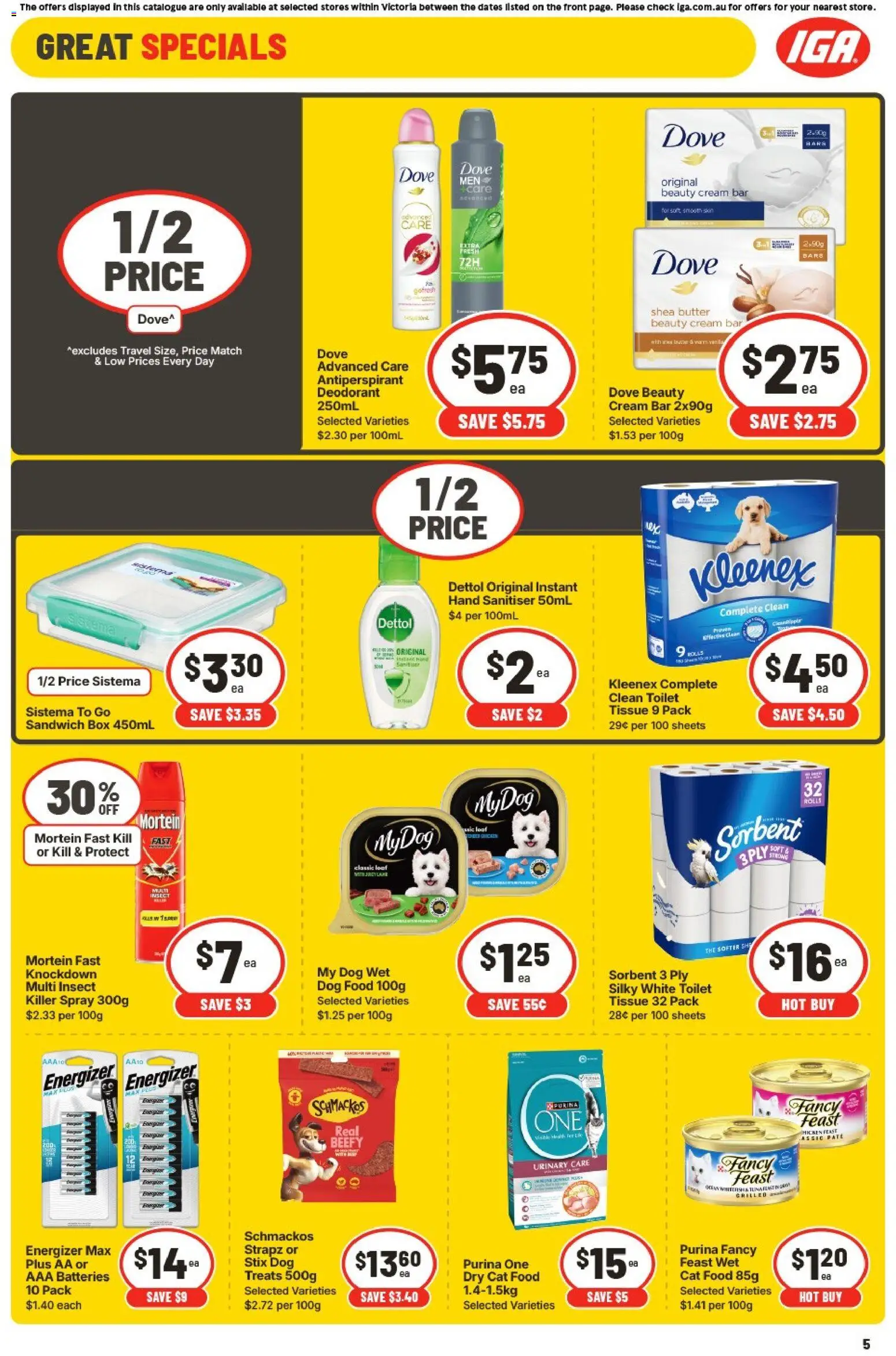 IGA catalogue  - page 8- valid from 04/03/2026