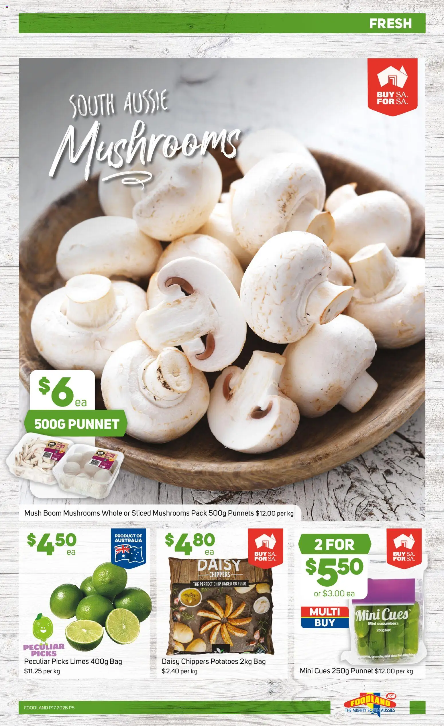 Foodland catalogue  - page 5- valid from 22/04/2026