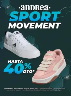 Andrea - Catálogo Sport Movement  válido desde 13/07/2025