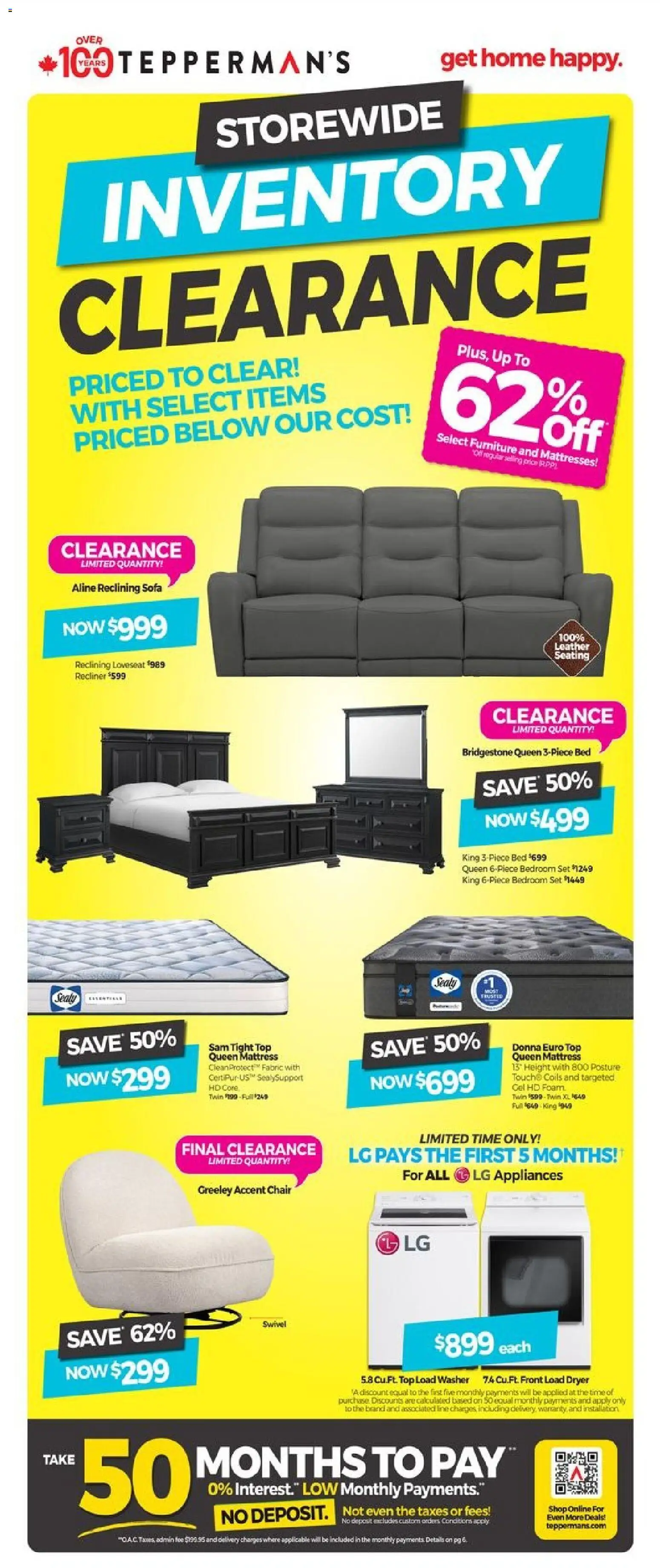 Tepperman's weekly flyer / circulaire - page 1- valid from Apr 17, 2026