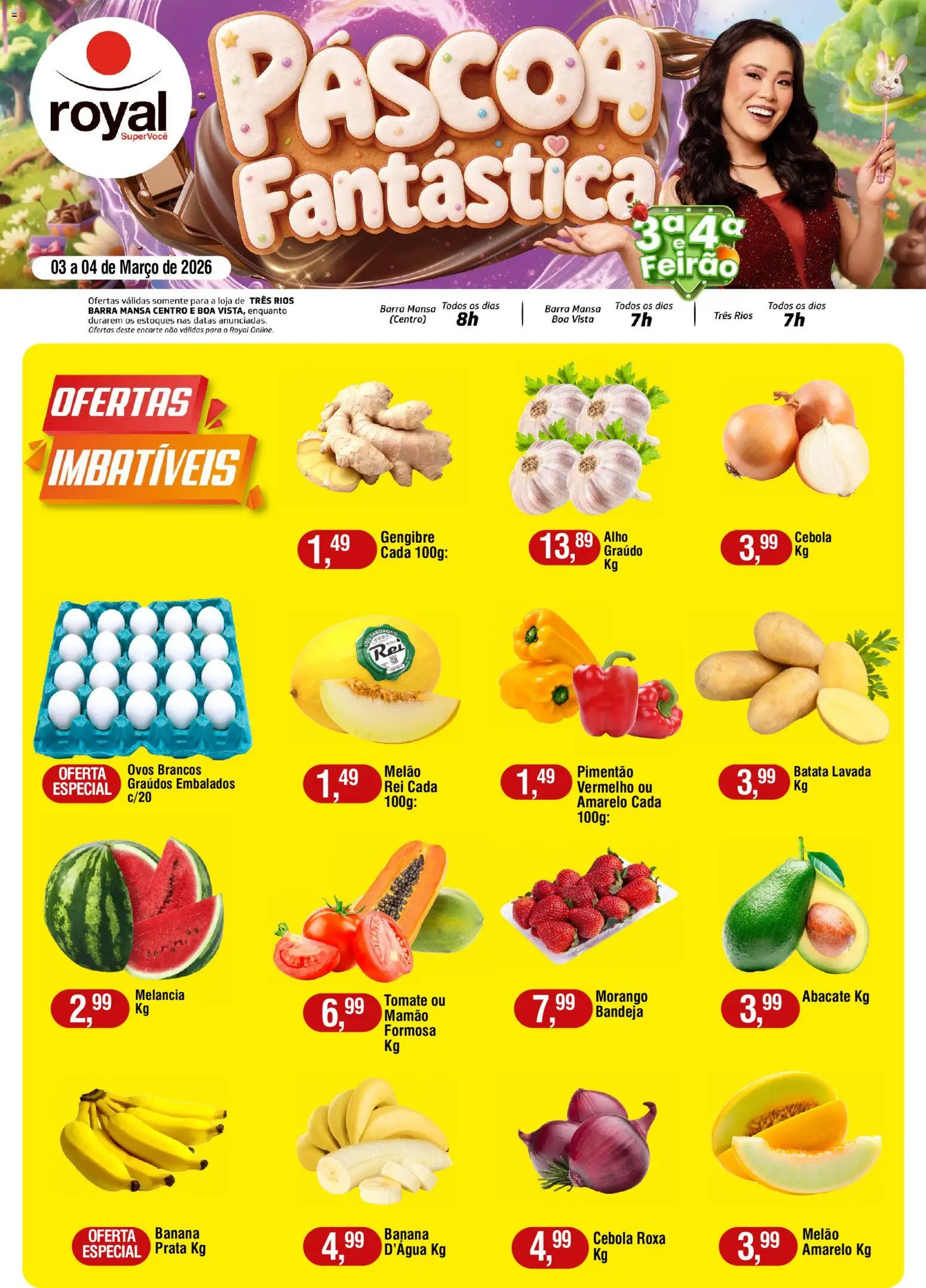 Royal Supermercados ofertas Feirão  - página 1- válido a partir de 03/03/2026

