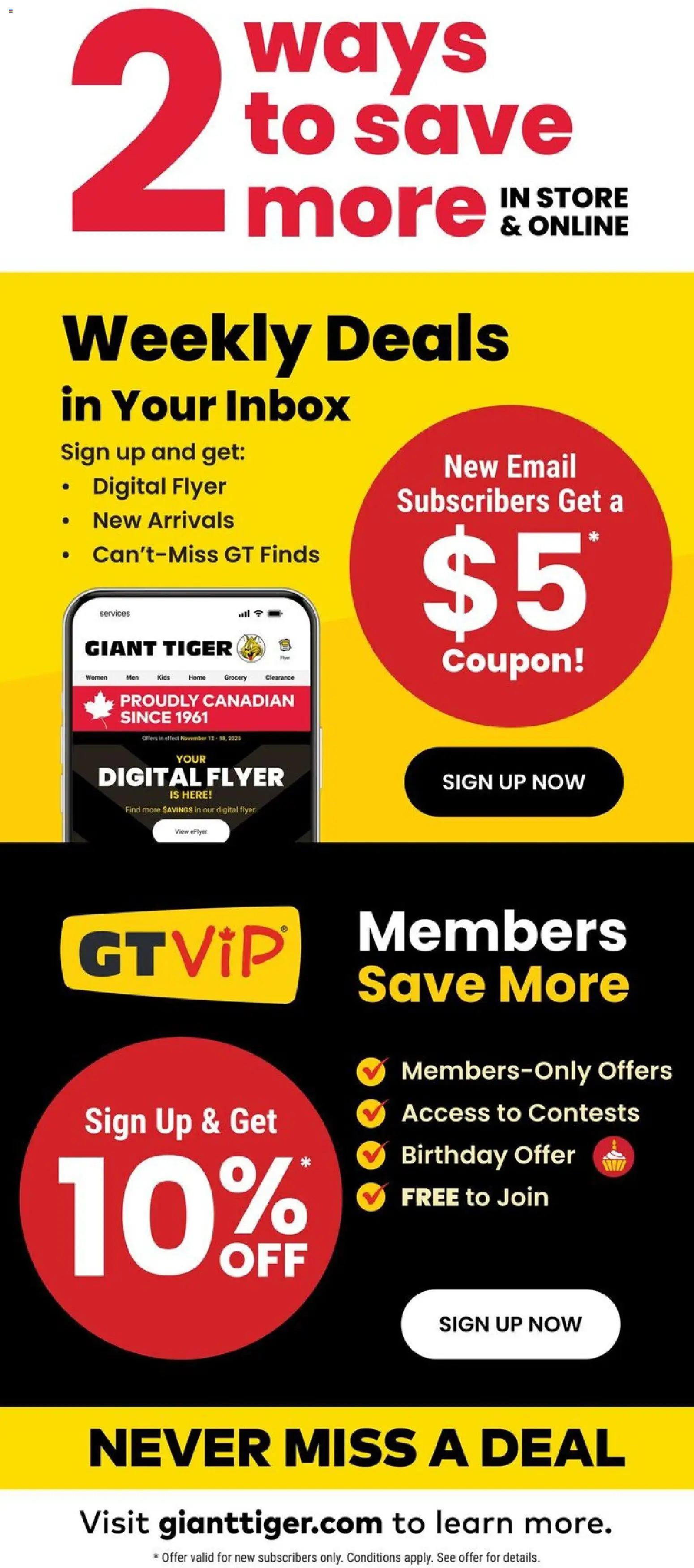 Giant Tiger weekly flyer / circulaire - page 14- valid from Apr 15, 2026