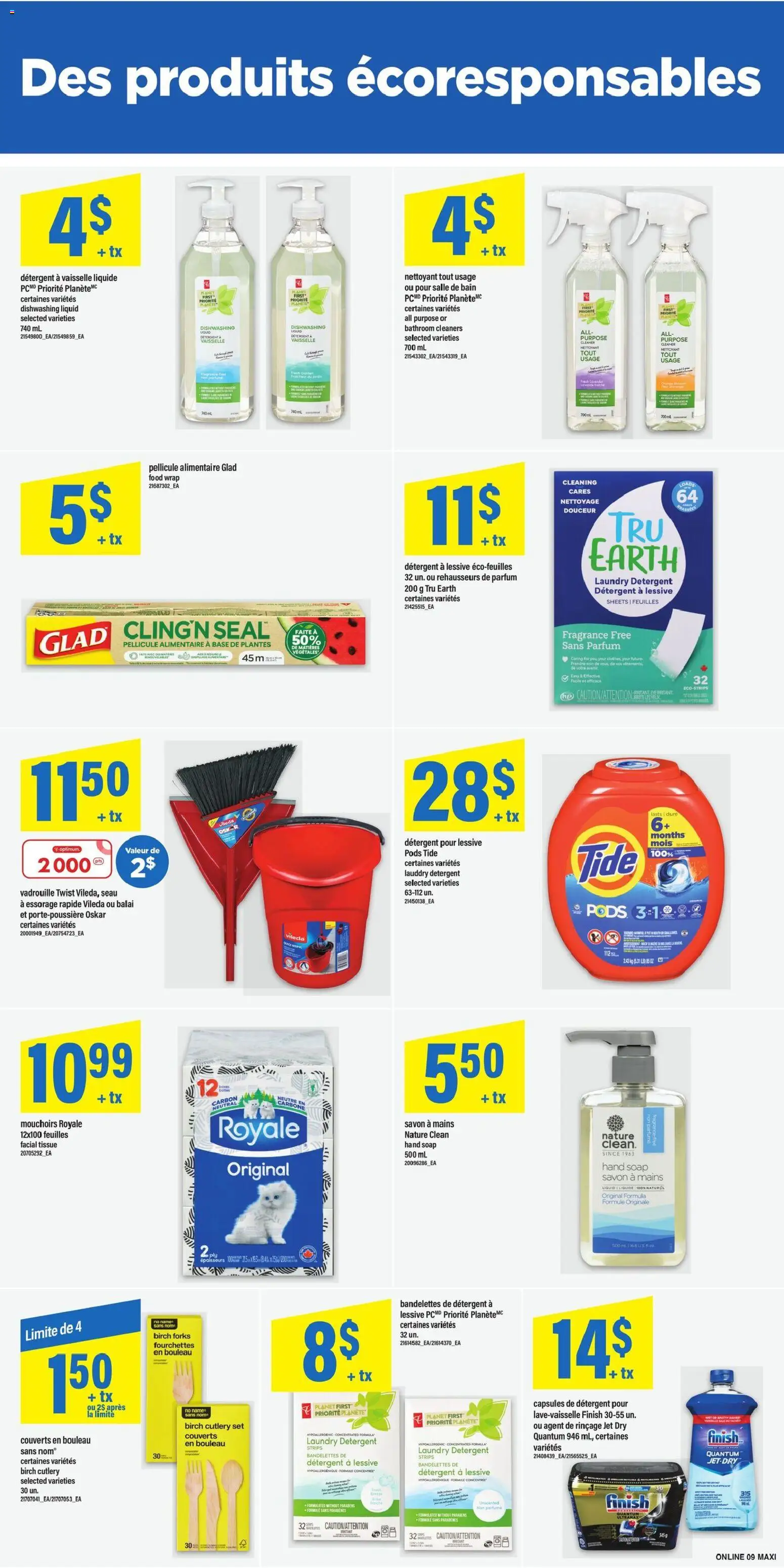 Maxi weekly flyer / circulaire - page 13- valid from Apr 16, 2026