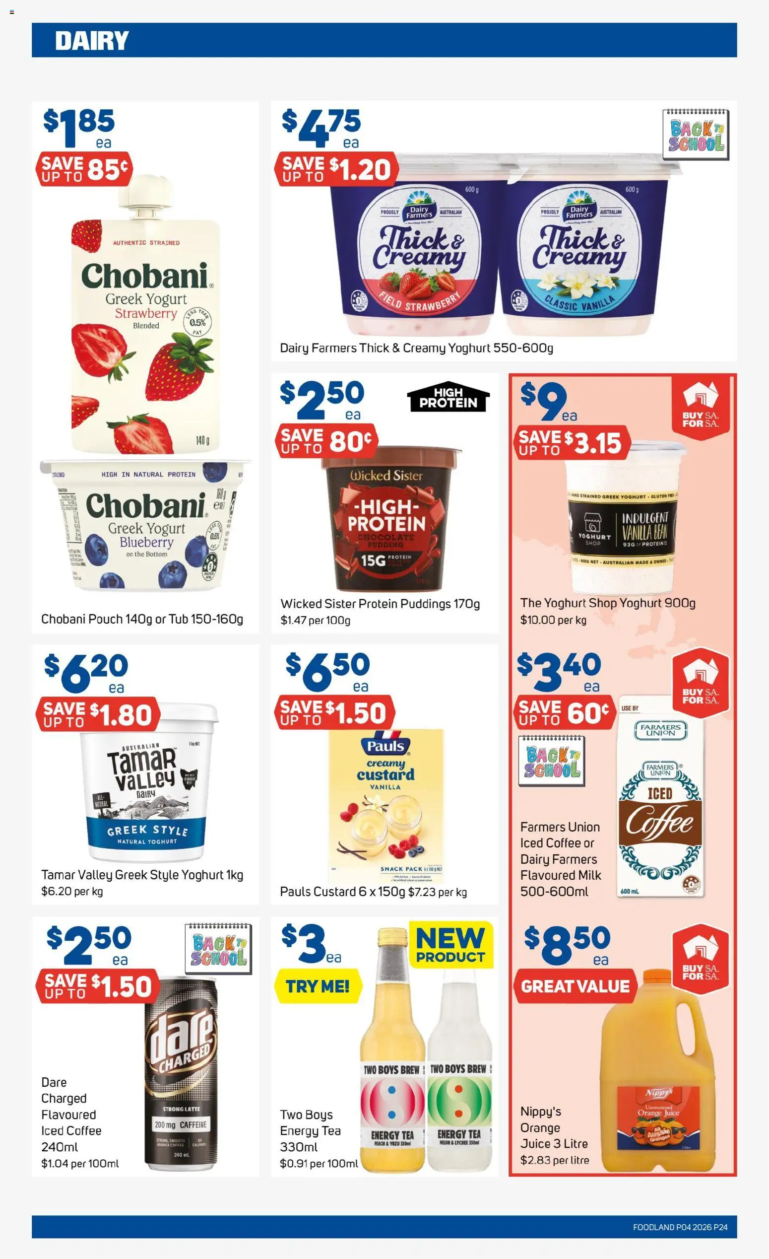Foodland  Catalogue  - page 24- valid from 21/01/2026