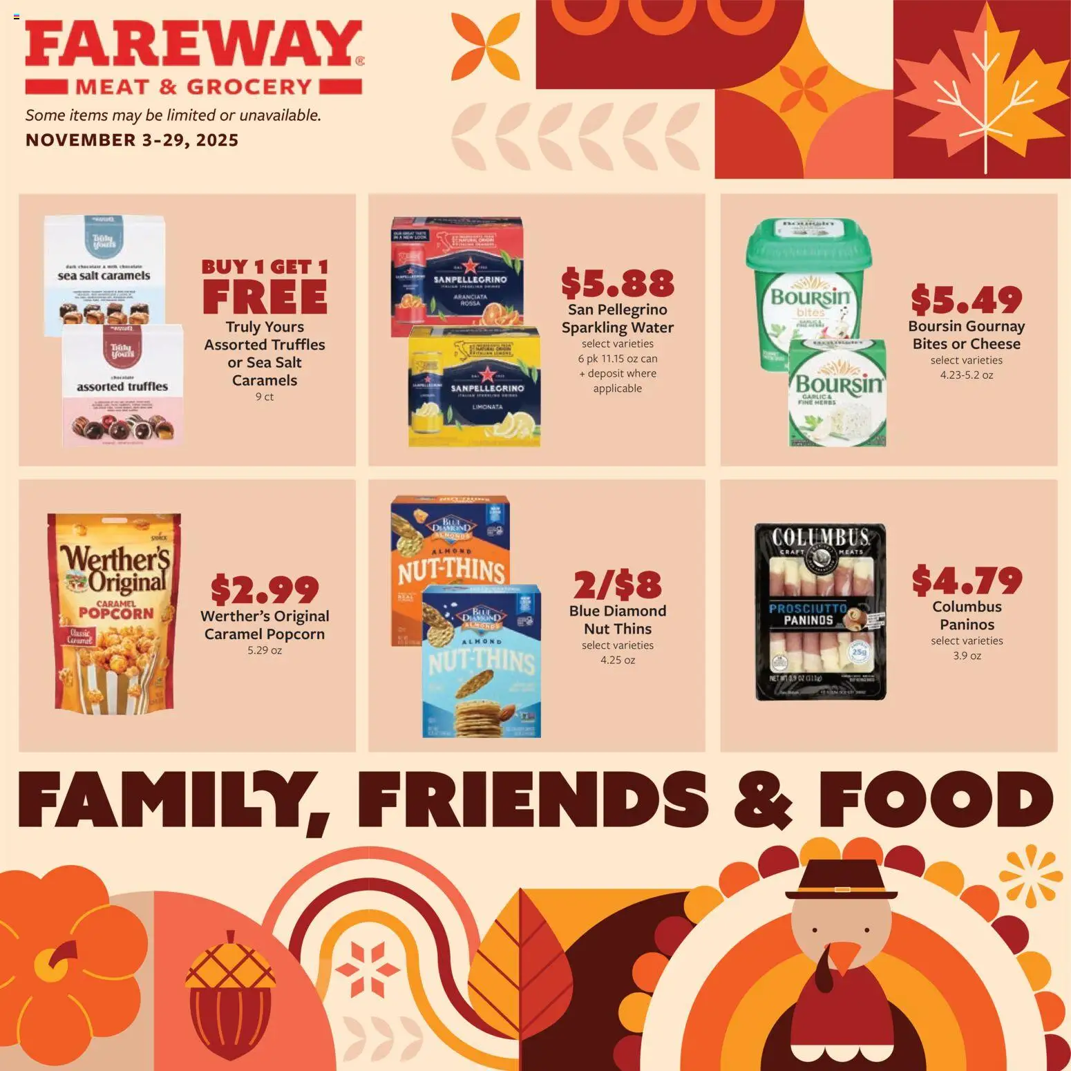 Fareway Monthly Ad - page 1- valid from 11/03/2025