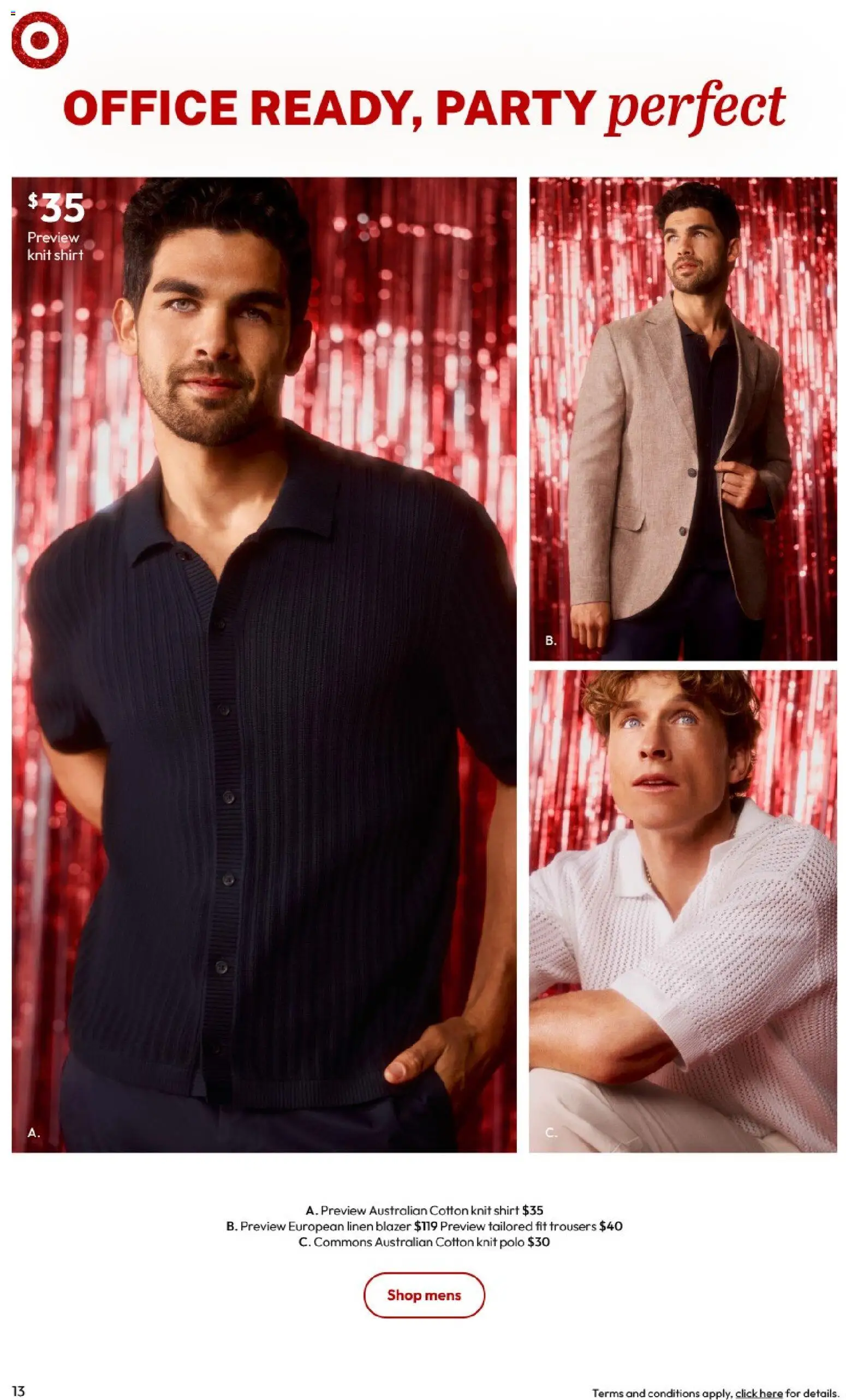 Target Catalogue - page 13- valid from 02/11/2025