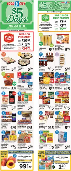 Preview Food City Weekly Ad valid from 08/13/2025