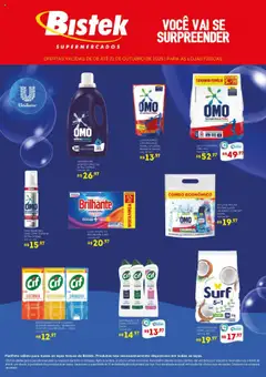 Pré-visualização Bistek Supermercados - Ofertas Unilever válida a partir de 08/10/2025