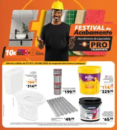 Pré-visualização Telhanorte - Ofertas Pro válida a partir de 31/07/2025