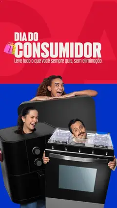 Pré-visualização Casas Bahia ofertas válida a partir de 16/03/2026