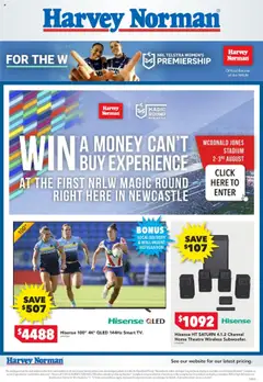 Harvey Norman catalogue preview - valid from 17/07/2025