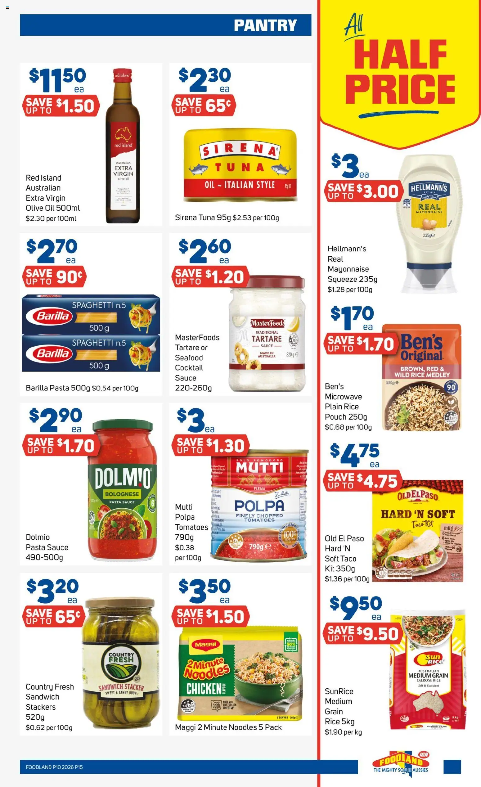 Foodland catalogue  - page 15- valid from 04/03/2026