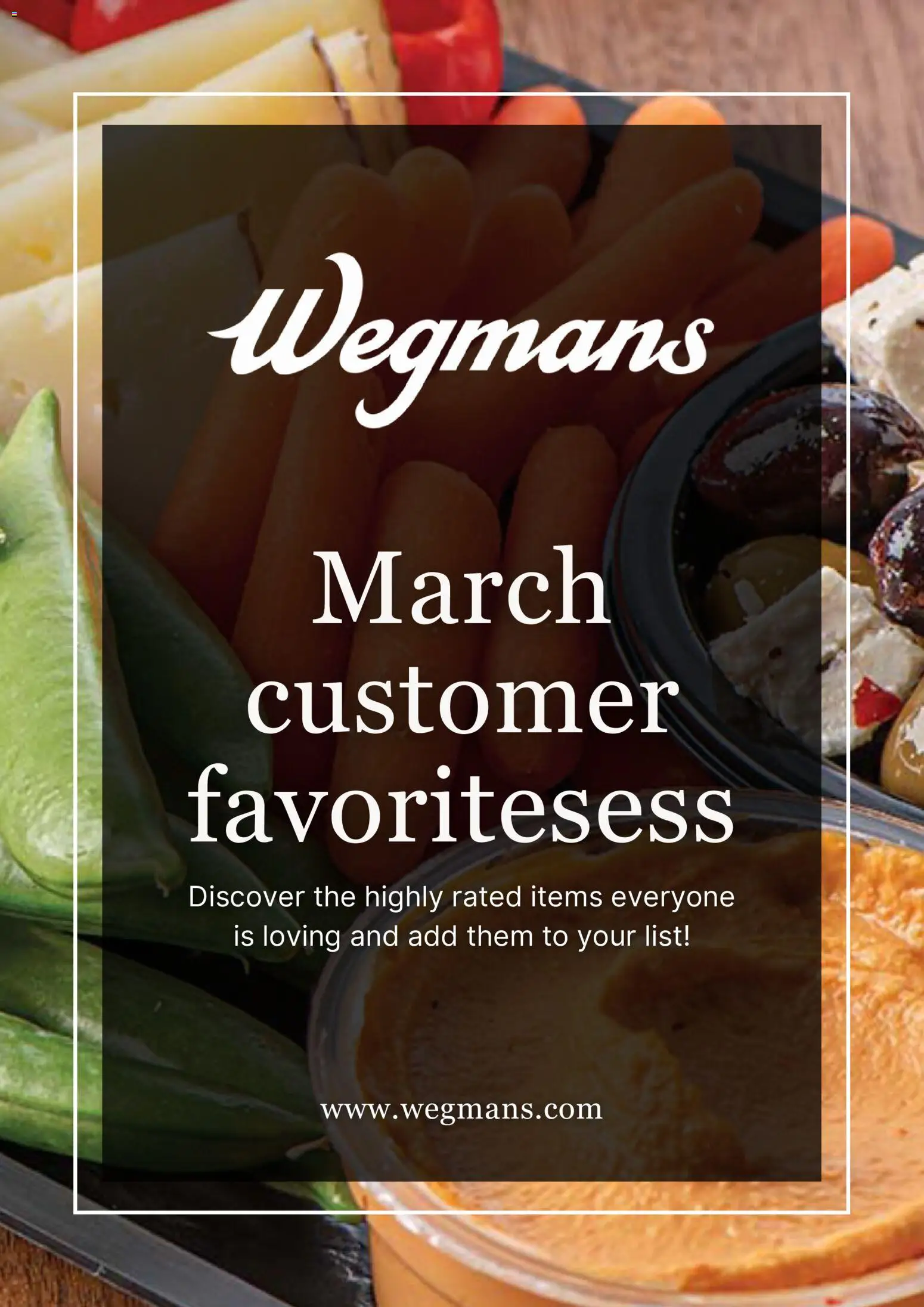 Wegmans Weekly Ad - page 1- valid from 03/01/2026