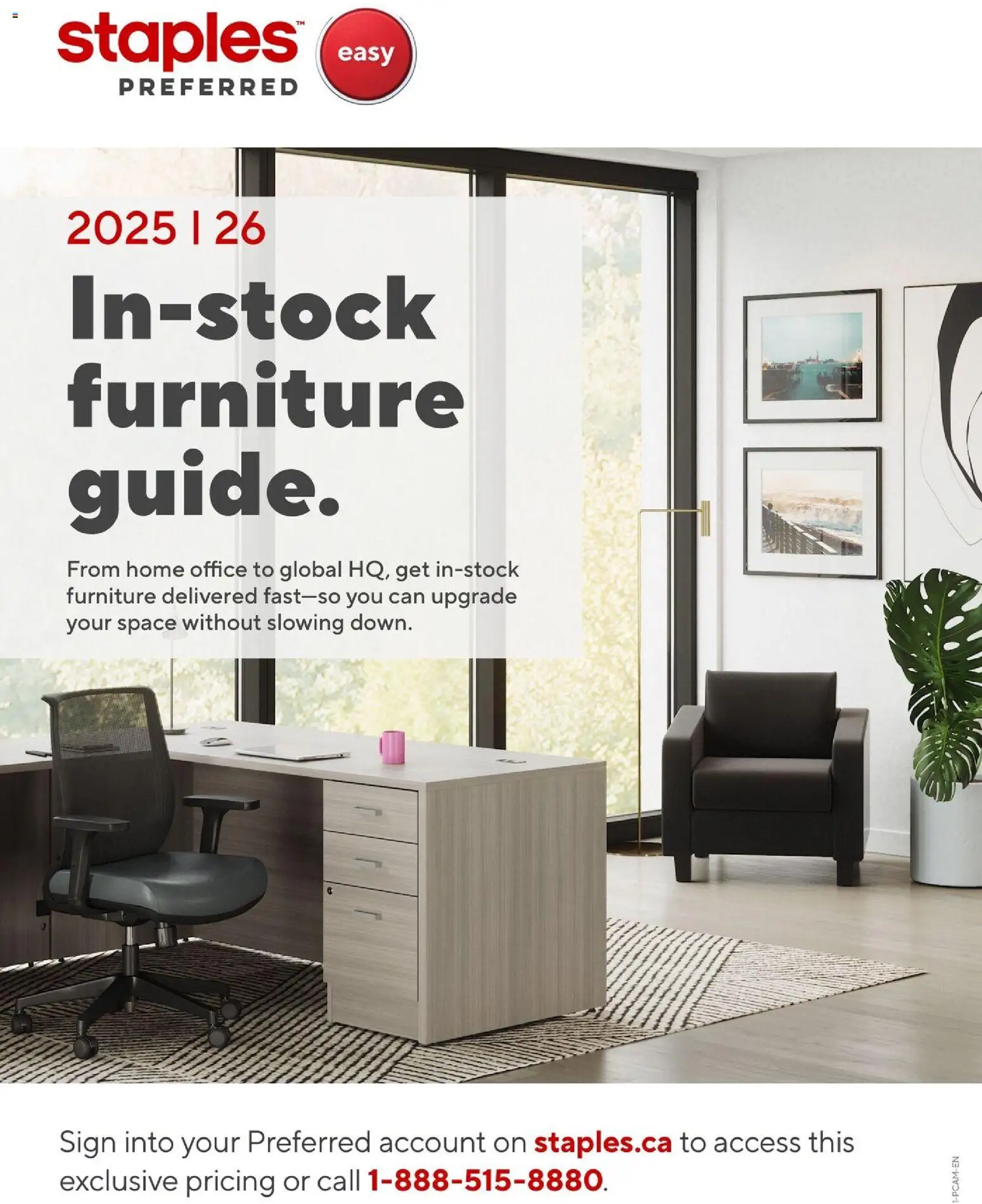Staples - Furniture guide - page 1- valid from Oct 28, 2025