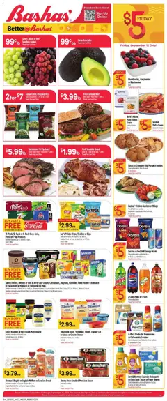 Preview Basha's Weekly Ad valid from 09/10/2025