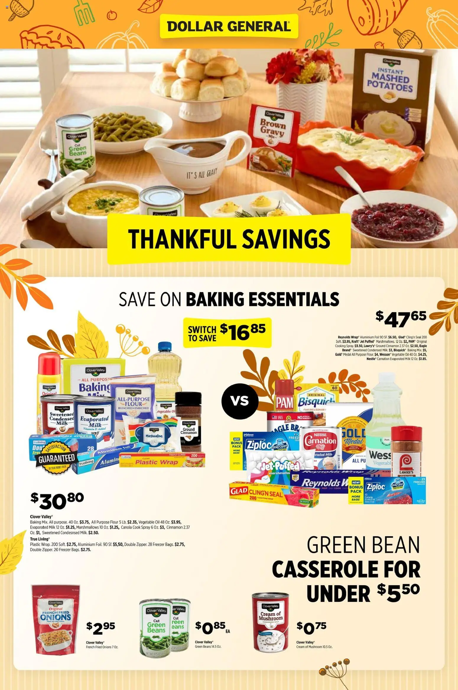 Dollar General  Switch to Save with DG Brands - page 1- valid from 11/02/2025